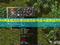 1.96黄金皓月传奇技能搭配与战斗效率提升指南